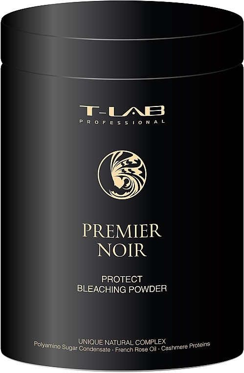 Protective Hair Bleaching Powder - T-LAB Professional Premier Noir Protect Bleaching Powder — photo N1