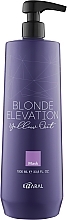 Bleached Hair Mask - Kaaral Blonde Elevation Yellow Out — photo N33