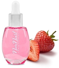 Cuticle Oil "Strawberry" - NeoNail Professional Cuticle Oil — photo N2