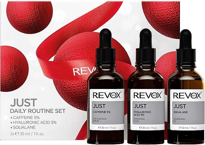 Set - Revox Just Daily Routine Set (ser/30ml + eye/ser/30ml + oil/30ml) — photo N2