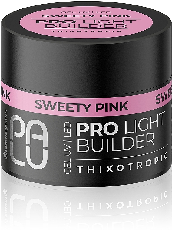 Builder Gel - Palu Pro Light Builder Gel Sweety Pink — photo N1