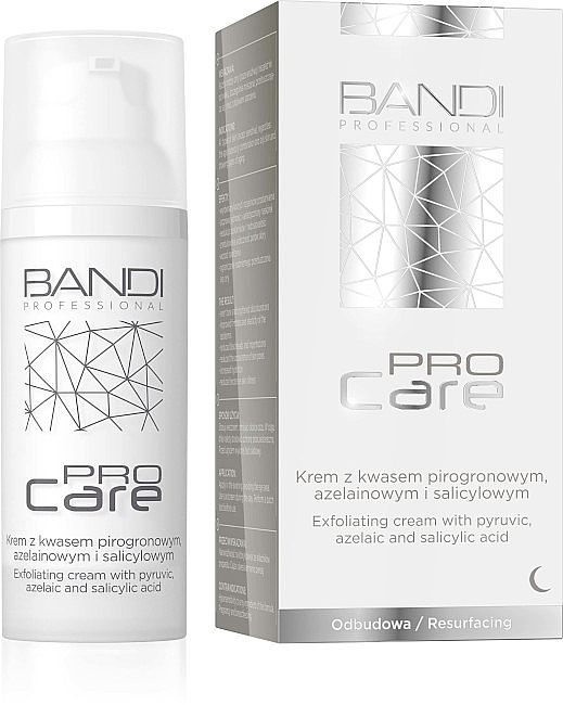 Pyruvic, Azelaic and Salicylic Acid Exfoliating Cream - Bandi Professional Pro Care Exfoliating Cream With Pyruvic, Azelaic And Salicylic Acid — photo N1