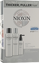 Set - Nioxin Hair System 1 Kit (shm/150ml + cond/150ml + mask/50ml) — photo N1