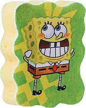 Bath Sponge "SpongeBob", yellow - Suavipiel Sponge Bob Bath Sponge — photo N1
