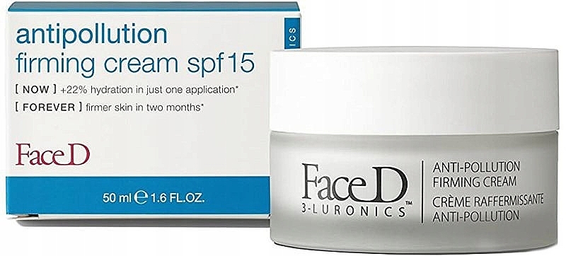 Firming Face Cream - FaceD Antipollution Firming Cream SPF 15 — photo N2