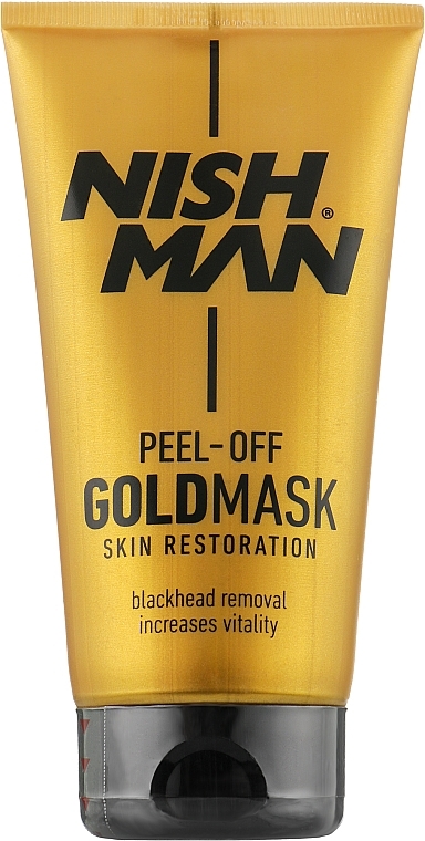 Facial Gold Mask - Nishman Peel-Off Gold Mask — photo N2