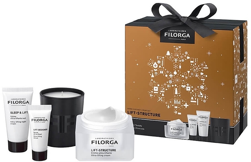 Set - Filorga Lift-Structure (cr/50ml + n/cr/15ml + ser/7ml + candle) — photo N1