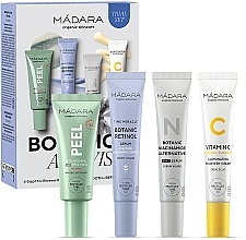 Fragrances, Perfumes, Cosmetics Set - Madara Cosmetics Botanic Activist 4-Step Mini Renewal Routine Set (f/ser/mini/15mlx2 + f/mask/mini/17ml + f/cr/mini/15ml)