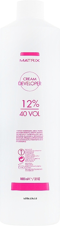 Oxidant Cream - Matrix Cream Developer 40 Vol. 12%  — photo N3