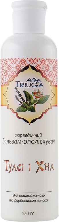 Damaged & Colored Hair Conditioner "Tulsi & Henna" - Triuga — photo N1