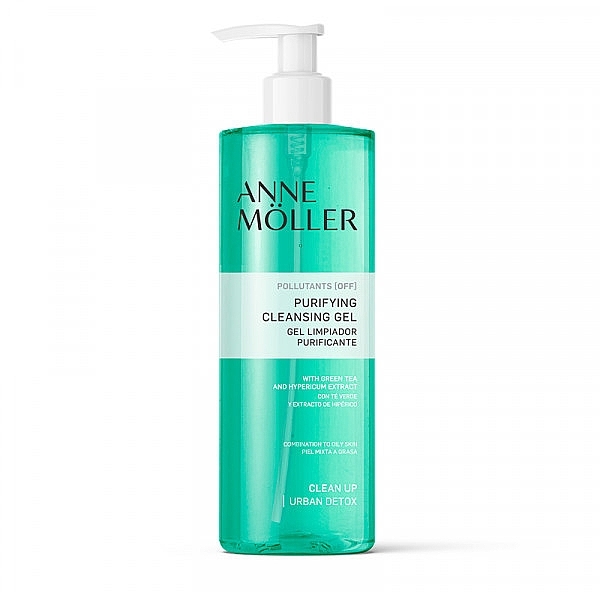 Face Cleansing Gel - Anne Moller Clean Up Purifying Cleansing Gel — photo N1