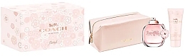 Fragrances, Perfumes, Cosmetics Coach Floral - Set (edp/90ml+b/lot/100ml+makeup bag)