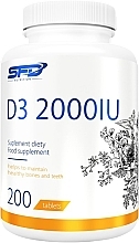 GIFT! Vitamin D3 2000 IU Dietary Supplement - SFD Nutrition D3 2000 IU — photo N1