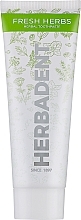 Fragrances, Perfumes, Cosmetics Toothpaste 'Fresh Herbs' - Herbadent Fresh Herbs Herbal Toothpaste