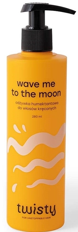 Moisturizing Conditioner for Curly Hair - Twisty Wave Me To The Moon — photo N1