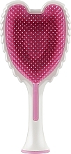 Hair Brush - Tangle Angel 2.0 Detangling Brush White/Pink — photo N3