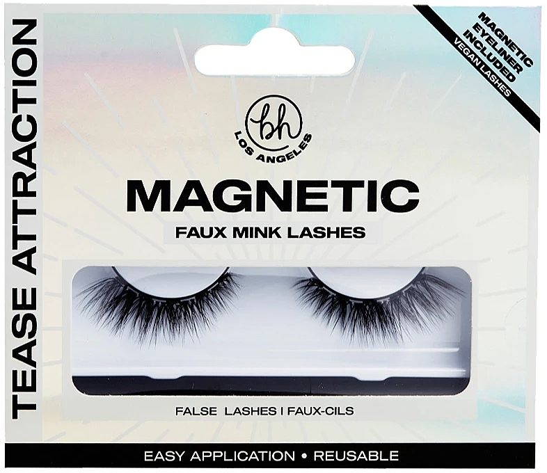 つけまつげ - BH Cosmetics Magnetic Lashes Tease Attraction — photo N1