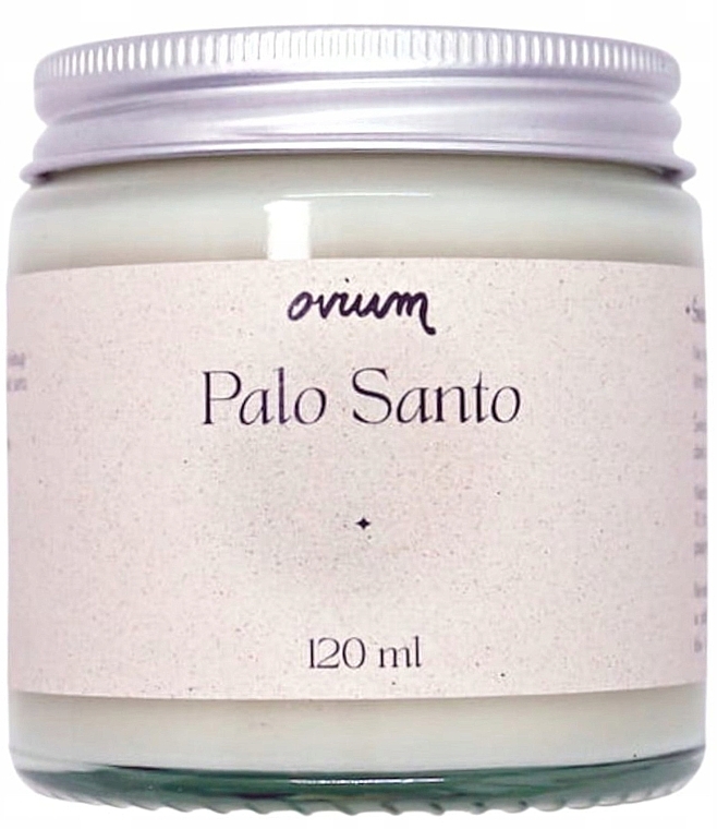 Soy Candle - Ovium Palo Santo — photo N1