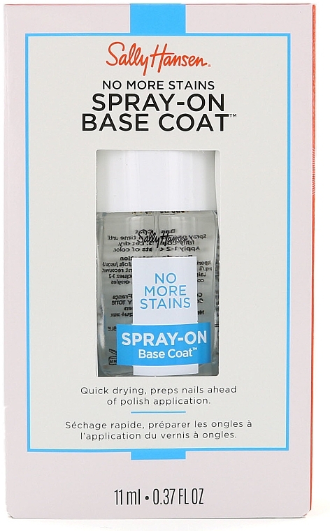 Nail Base Coat - Sally Hansen No More Stains Spray-On Base Coat — photo N1