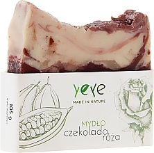 100% Natural Soap "Chocolate and Rose" - Yeye Natural Chocolate And Rose Soap — photo N1