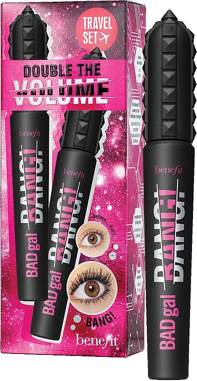 Set - Benefit Double The Volume Set (mascara/8.5mlx2) — photo N1