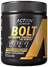 Fragrances, Perfumes, Cosmetics Pre-Workout Complex - Action Nutrition Bolt Extreme Energy Pre Workout Pineapple Strawberry Cooler