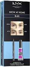 Fragrances, Perfumes, Cosmetics Set - NYX Professional Makeup Brow At Home (glue/5g + tint/pen/1ml)