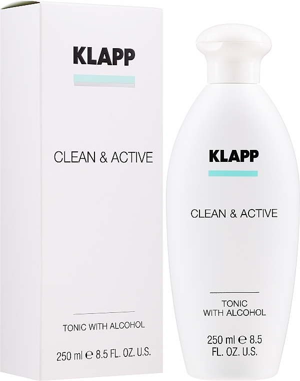 Face Tonic - Klapp Clean & Active Tonic with Alcohol — photo N2