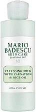Fragrances, Perfumes, Cosmetics Makeup Remover Milk - Mario Badescu Cleansing Milk With Carnation & Rice Oil