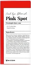 Night Spot Serum - Mizon Pink Spot Good Bye Blemish Overnight Spot Care — photo N2