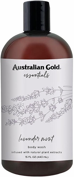 Lavender Mint Body Wash - Australian Gold Essentials Lavender Mint Body Wash — photo N1