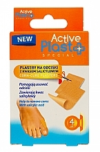 Fragrances, Perfumes, Cosmetics Corn-Cure Plasters with Salicylic Acid - Ntrade Active Plast Special Corn-Cure Plasters For Cutting