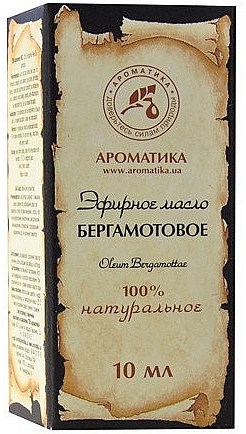 Essential Oil ‘Bergamot’ - Aromatika  — photo N1