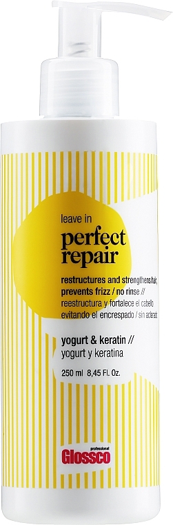 Leave-In Mask for Damaged Hair - Glossco Treatment Perfect Repair No Rinse Mask — photo N1