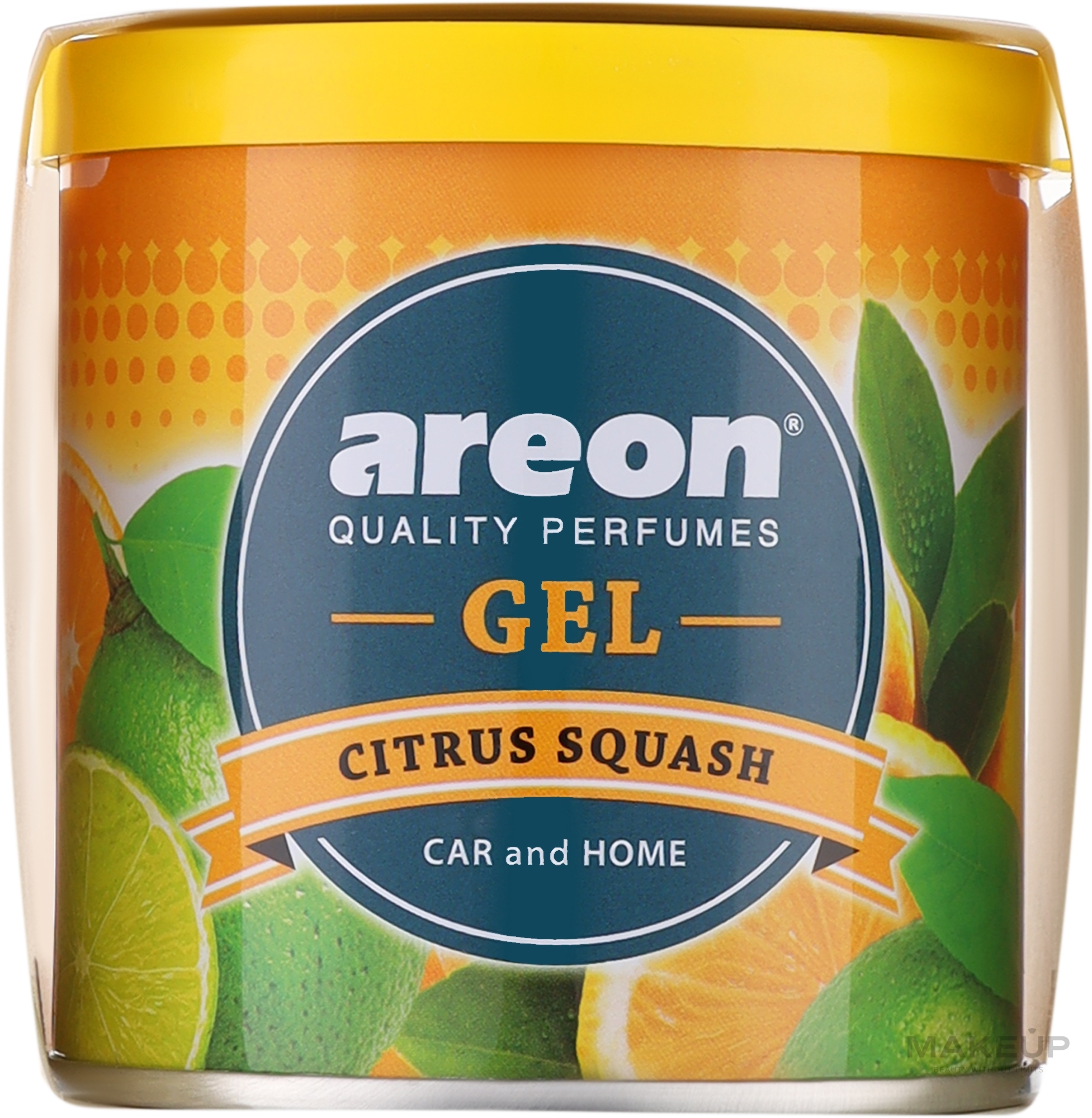 シトラススクワッシュ アロマ ジェル - Areon Gel Can Citrus Squash	 — photo 80 g