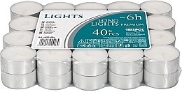 Fragrances, Perfumes, Cosmetics Tealights - Bispol Premium Long Lights