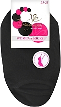 Fragrances, Perfumes, Cosmetics Single-Colour Socks "201", black - Intuicia