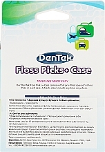 Floss Toothpick Set + 4 Travel Cases - Dentek Moulthwash Blast — photo N2