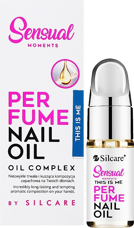 Scented Cuticle Oil - Silcare Sensual Moments Nail Oil This Is Me — photo N2