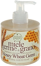 Honey & Wheat Liquid Soap - Nesti Dante Honey Weat Germ Liquid Soap — photo N3