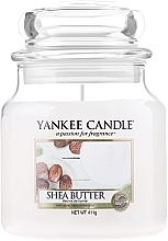 Candle in Glass Jar - Yankee Candle Shea Butter — photo N1