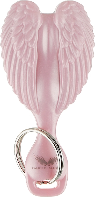 Kids Hair Brush-Keychain, light pink - Tangle Angel Baby Brush Pink — photo N3