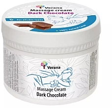 Dark Chocolate Massage Cream - Verana Massage Cream Dark Chocolate — photo N1