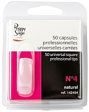 Fragrances, Perfumes, Cosmetics Versatile Square Tips #4, 50pcs - Peggy Sage Tips