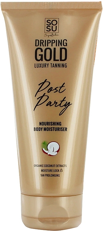 Nourishing & Moisturising Body Cream - Sosu by SJ Dripping Gold Post Party Nourishing Body Moisturiser — photo N1