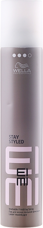 Strong Hold Hair Spray - Wella Professionals EIMI Stay Styled — photo N1