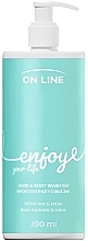 Fragrances, Perfumes, Cosmetics Hand and Body Soap 2in1 'Enjoy' - On Line Hand & Body Wash