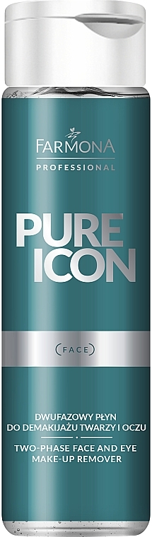 顔と目のための2フェーズのメイク落とし - Farmona Professional Pure Icon Two-Phase Face And Eye Makeup Remover	 — photo N1