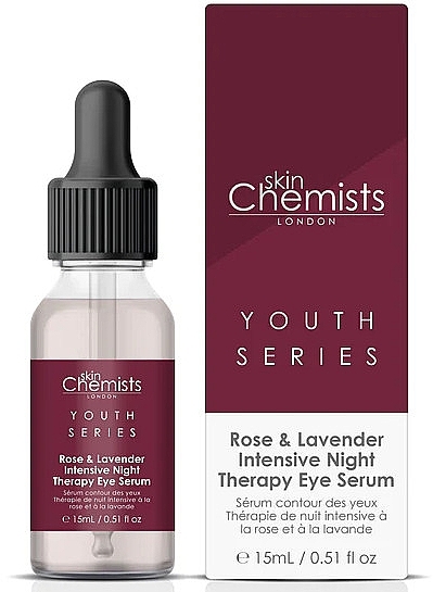 Intensive Night Eye Serum - Skin Chemists Youth Series Rose & Lavender Intensive Night Therapy Eye Serum — photo N6