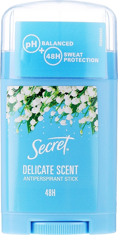 Antiperspirant Stick "Delicate" - Secret Antiperspirant Stick — photo N1